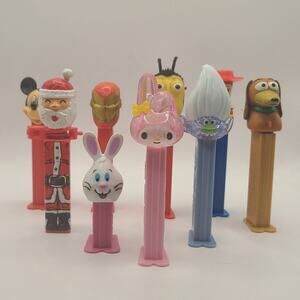 Pez lot of 9 Vintage and modern